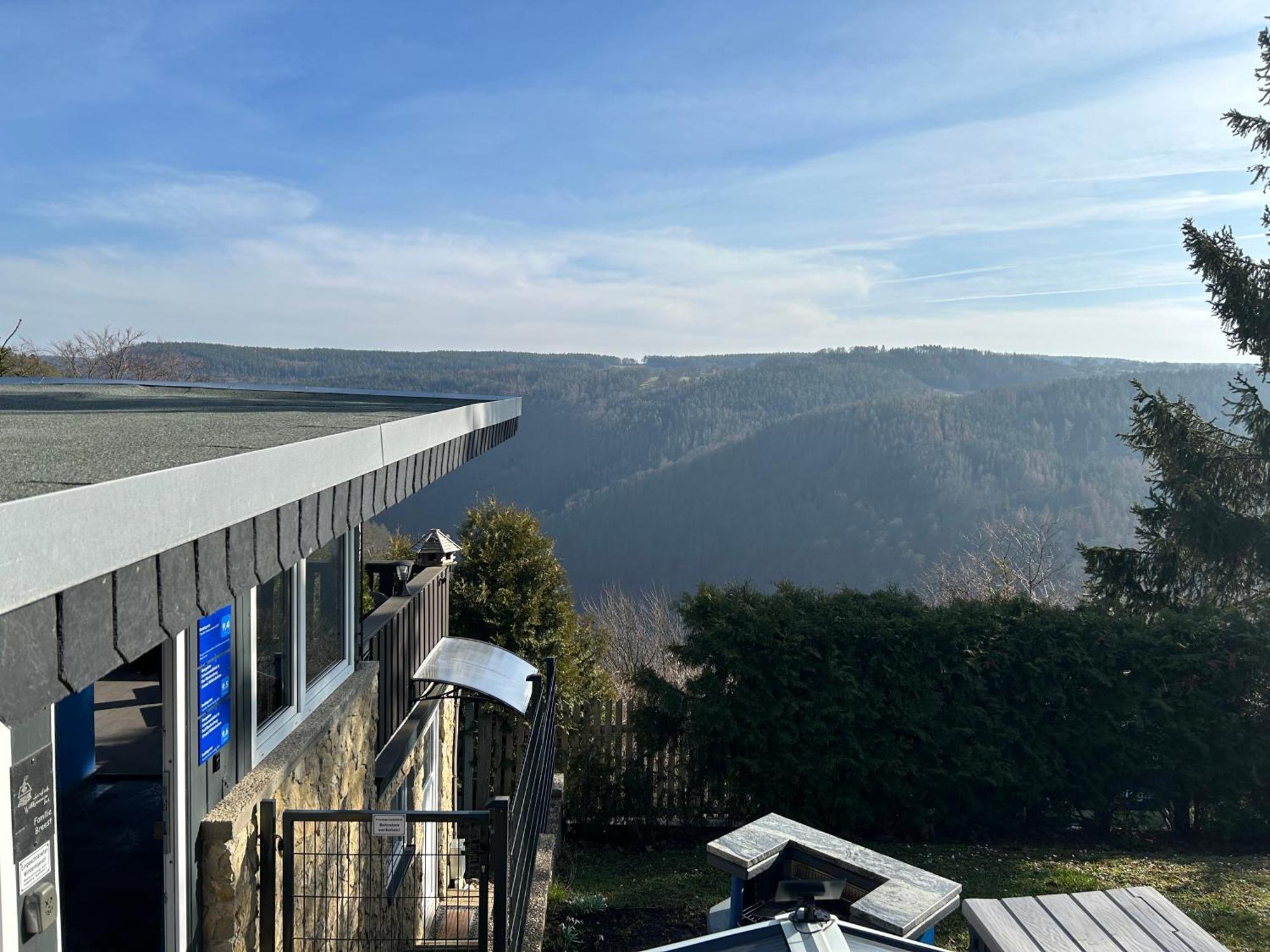 Bungalow Schwarzatalblick In Bad Blankenburg Ortsteil Boehlscheiben Kültér fotó